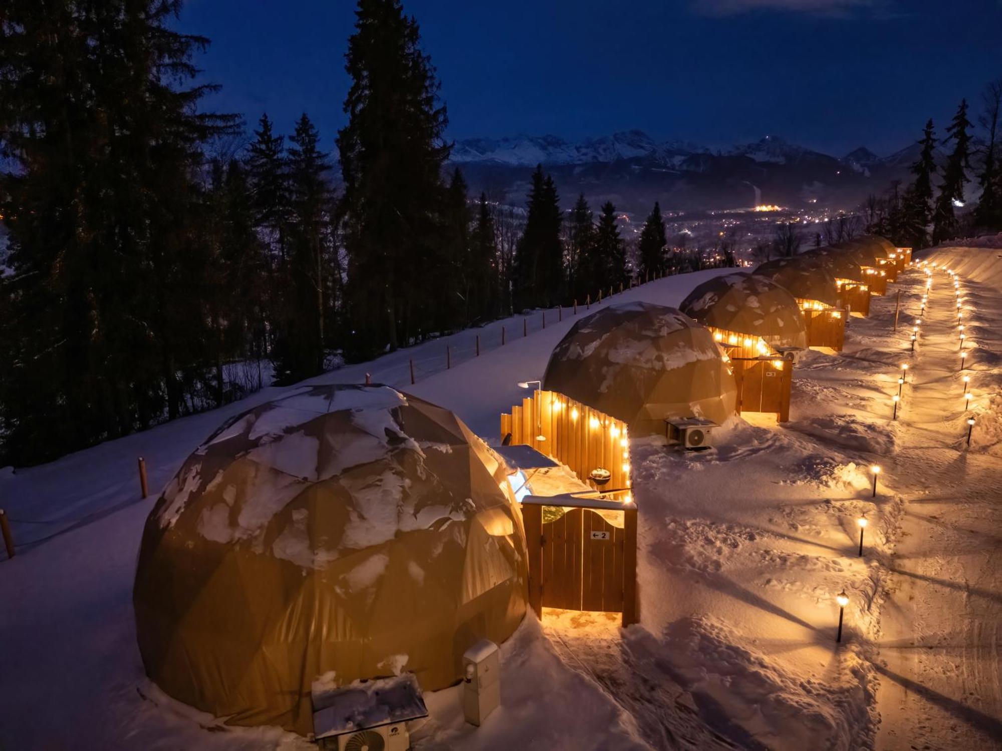 Hotel Diamond Glamp & Jacuzzi Zakopane Exterior foto