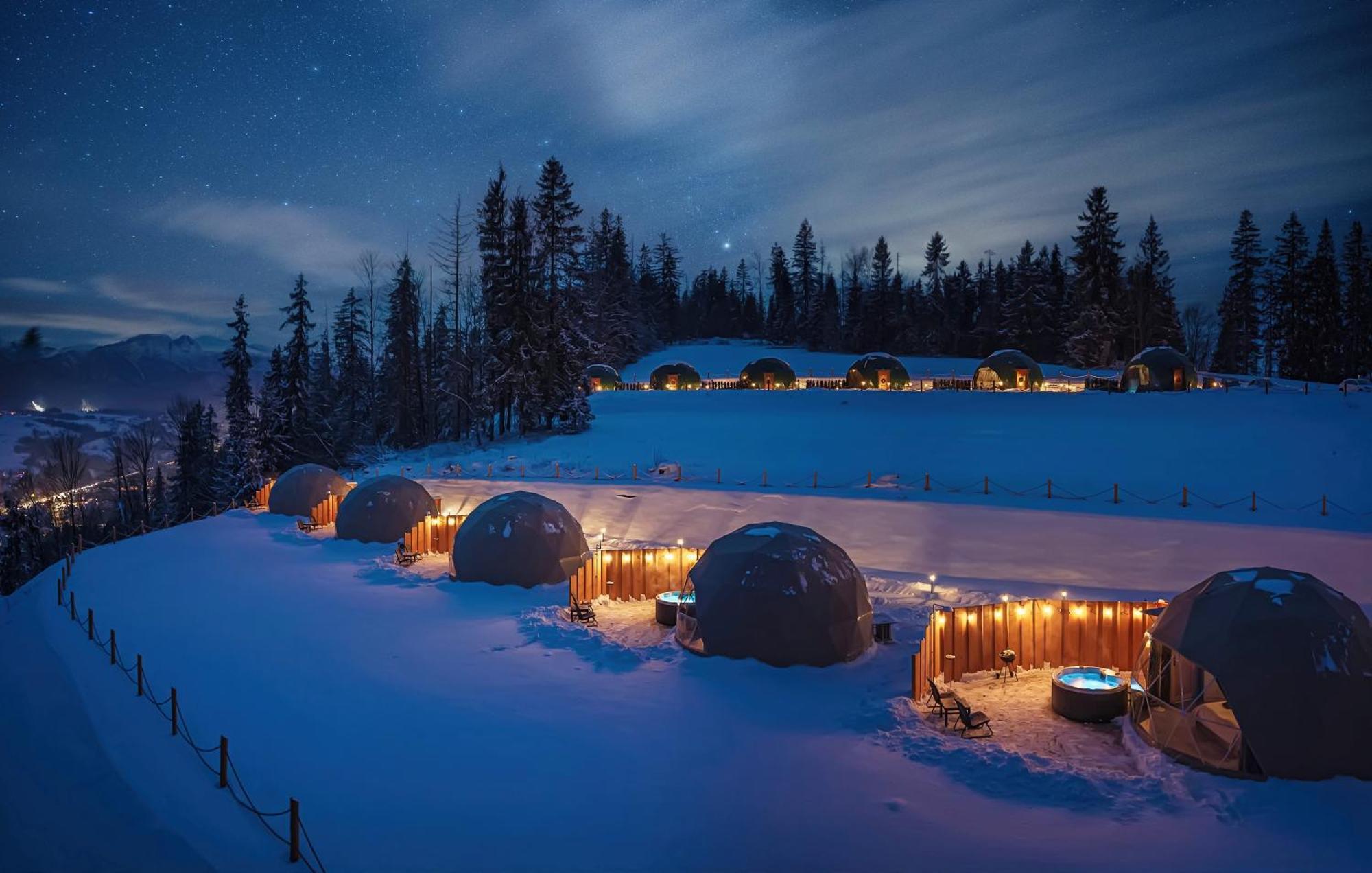 Hotel Diamond Glamp & Jacuzzi Zakopane Exterior foto